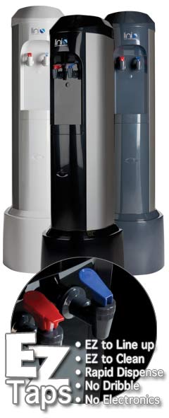 Linis Water Station Bottleless water purification coolers with easy EZ taps