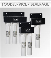 Linis food service & beverage water filtration systems